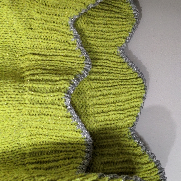 Tinsel neon yellow sweater - Picture 4 of 4